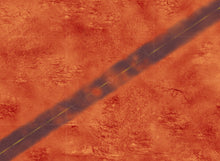 Charger l&#39;image dans la galerie, Desert Road avec zones de déploiement (60x44 pouces, 153x112 cm)