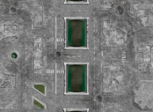 Load image into Gallery viewer, Fallen City part 1 (60x44 inches, 153x112 cm)