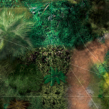 Charger l'image dans la galerie, Jungle avec zones de déploiement (60x44 pouces, 153x112 cm)
