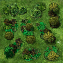Load image into Gallery viewer, Kit Overlays Forêts Lost City (pour figurines 28mm)