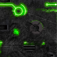 Load image into Gallery viewer, Machine Warriors with Deployment Zone Markings (60x44 inches, 153x112 cm)