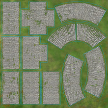 Load image into Gallery viewer, Roads Overlays Kits (for 28mm figurines)