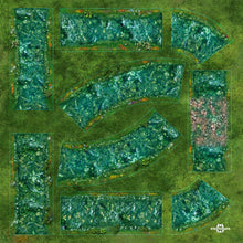 Load image into Gallery viewer, Kit Overlays Rivières Lost City (pour figurines 28mm)