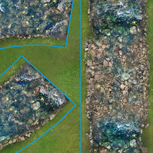 Load image into Gallery viewer, River Overlay Kits (for 28mm miniatures)