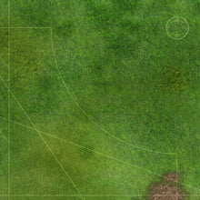 Charger l'image dans la galerie, Prairie avec zones de déploiement (60x44 pouces, 153x112 cm)