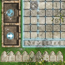 Load image into Gallery viewer, Fantasy Football 7-a-side pitch: Elves