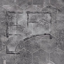 Load image into Gallery viewer, Fallen City part 1 left half (61x61 cm)