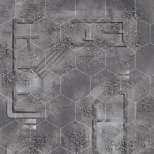 Load image into Gallery viewer, Fallen City part 2 left half (61x61 cm)