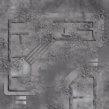 Load image into Gallery viewer, Fallen City part 2 left half (61x61 cm)