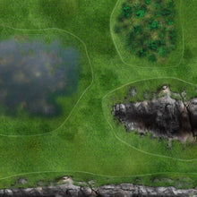 Load image into Gallery viewer, MARSH, CREVASS AND BRUSH OVERLAYS DECOR KIT: format 61x61 cm