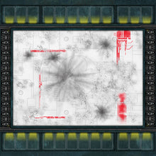 Charger l&#39;image dans la galerie, XENO SECTORUM 2 KILL TEAM® 22x30 &quot; + emplacements de cartes (total 91x91 cm)
