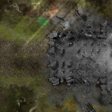 Load image into Gallery viewer, The Dark Chapel - by Day left part (3x3 feet)