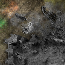 Load image into Gallery viewer, The Dark Chapel - by Day left part (3x3 feet)