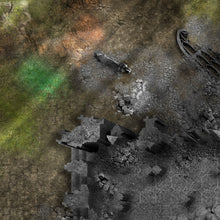 Load image into Gallery viewer, The Dark Chapel - by Day left part (3x3 feet)