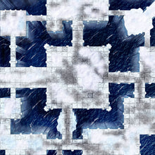Charger l&#39;image dans la galerie, Cité des Glaces 91x91cm