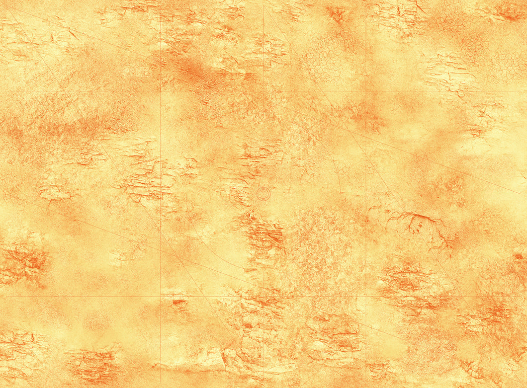 Désert 2 avec zones de déploiement (60x44 pouces, 153x112 cm)