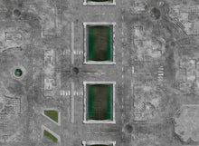 Charger l&#39;image dans la galerie, Fallen City partie 1 avec zones de déploiement (60x44 pouces, 153x112 cm)