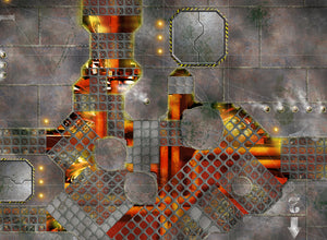 Imperii Industria avec zones de déploiement (60x44 pouces, 153x112 cm)