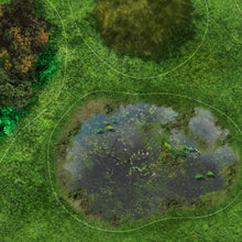 Charger l&#39;image dans la galerie, Kit Overlays Forêts et Marais Lost City (pour figurines 28mm)