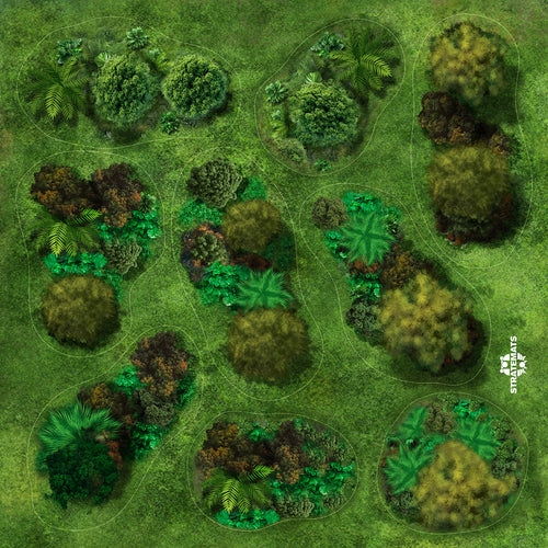 Kit Overlays Forêts Lost City (pour figurines 28mm)