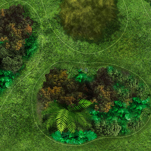 Kit Overlays Forêts Lost City (pour figurines 28mm)