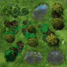 Charger l&#39;image dans la galerie, Kit Overlays Forêts et Marais Lost City (pour figurines 28mm)