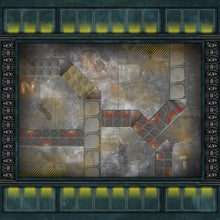 Charger l&#39;image dans la galerie, KILL TEAM® : Industria Sectorum, 22x30 &quot; + emplacements de cartes (total 91x91 cm)