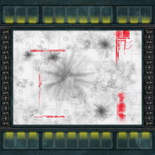 Charger l&#39;image dans la galerie, KILL TEAM® : XENO SECTORUM 2, 22x30 &quot; + emplacements de cartes (total 91x91 cm)
