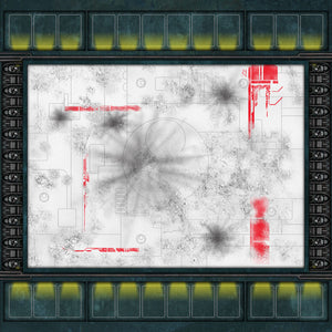 KILL TEAM® : XENO SECTORUM 2, 22x30 " + emplacements de cartes (total 91x91 cm)