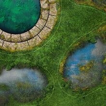Charger l&#39;image dans la galerie, Kit Overlays Bassins et Marais Lost City (pour figurines 28mm)