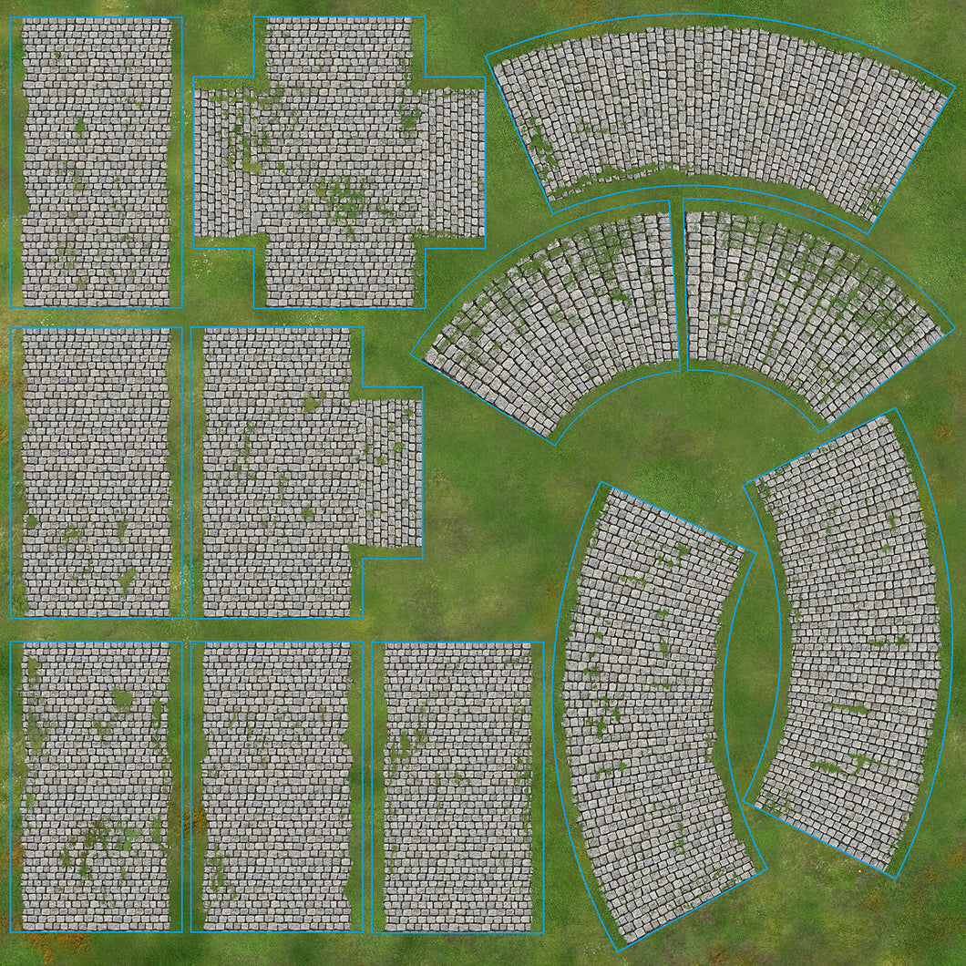 Kits Overlays Routes (pour figurines 28mm)