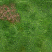 Charger l&#39;image dans la galerie, Prairie 1 60x44 pouces hex grid 12,5cm (13x9 hexs)