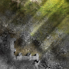 Charger l&#39;image dans la galerie, The Dark Chapel - by Day avec zones de déploiement (60x44 pouces, 153x112 cm)