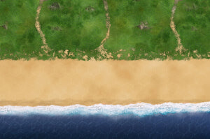Plage du Débarquement (6x4 feet)