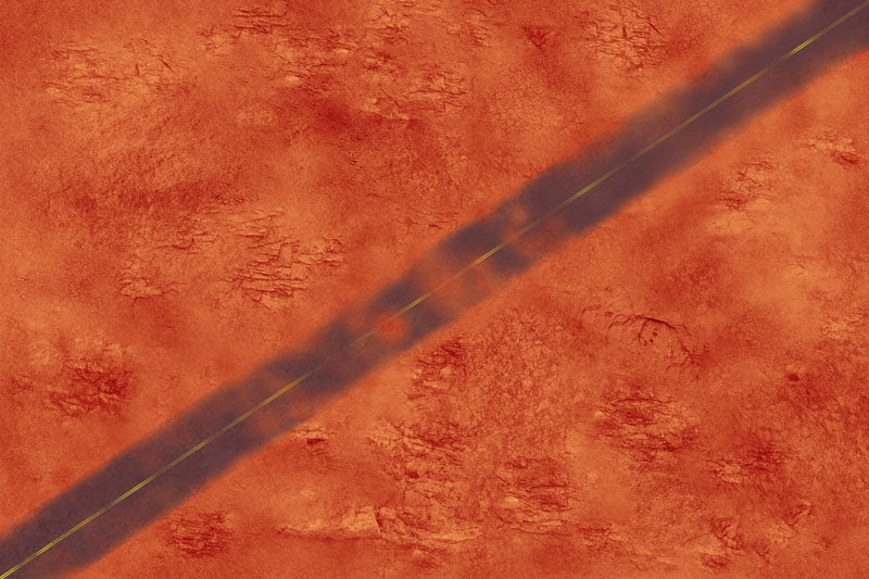 Desert Road (183x122 cm)