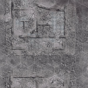 Fallen City partie 1 moitié gauche (122x91 cm)