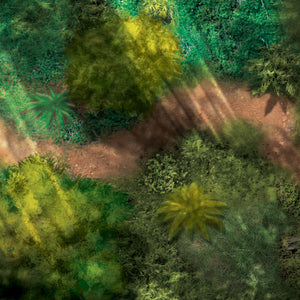 Jungle (44x30 pouces, 112x76 cm)