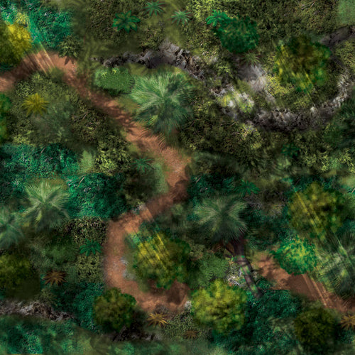 Jungle (122x122 cm)
