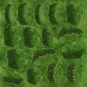 KIT DÉCORS OVERLAYS COLLINES : format 91x91 cm