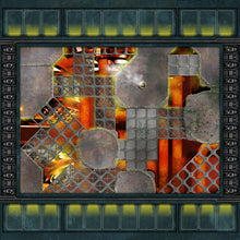 Charger l&#39;image dans la galerie, IMPERII INDUSTRIA SECTORUM KILL TEAM® 22x30 &quot; + emplacements de cartes (total 91x91 cm)