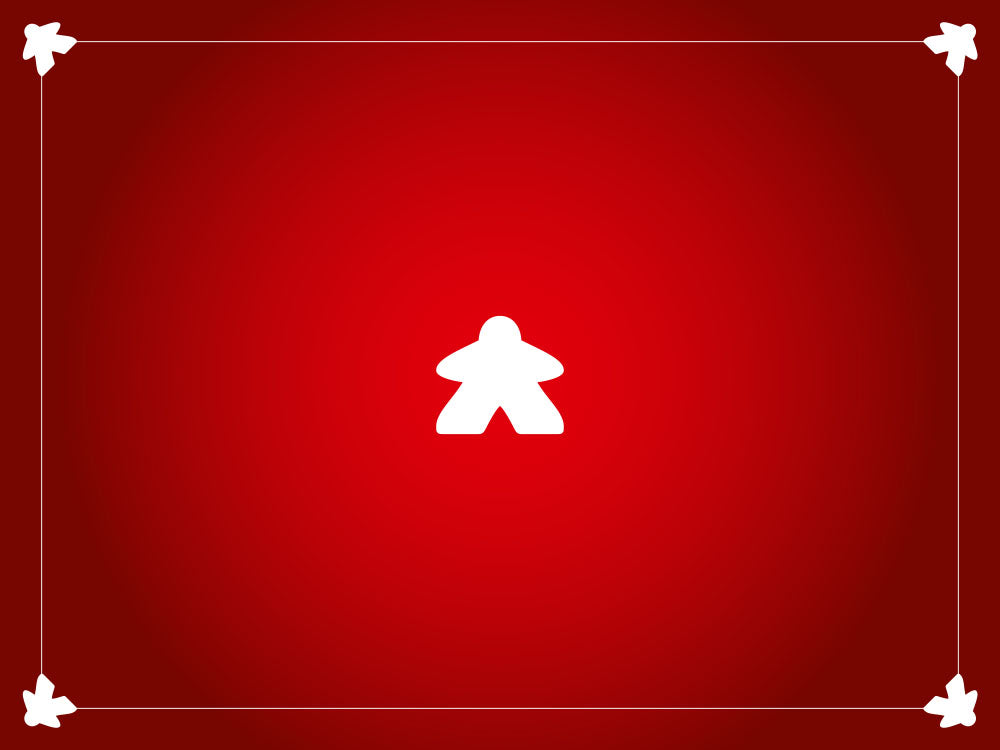Tapis de Jeux Meeple Rouge 110x80 cm